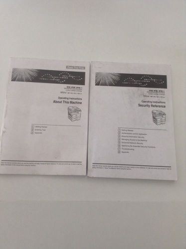 Dsm416 / Dsm416F / Dsm416Pf / 816 / 816F / 816Mf Operating Instructions Security