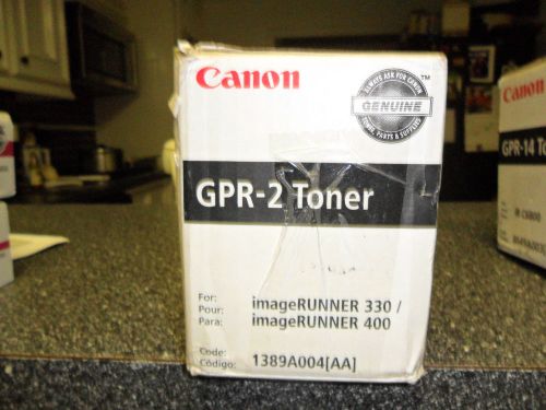 CANON GPR-2 Black toner IR-330-400 Digital copier;Yields:10.6K