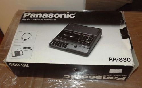 Panasonic Standard Cassette Transcriber RR-830