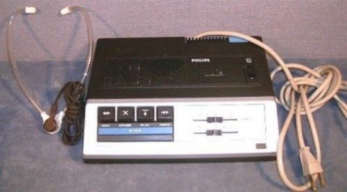 Philips minicassette player 186 With Headphones