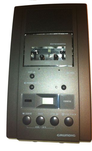 Grundig dt 3111 dt3111 wiedergabegerat fur micro-kassette  + fusspedal # 150 for sale