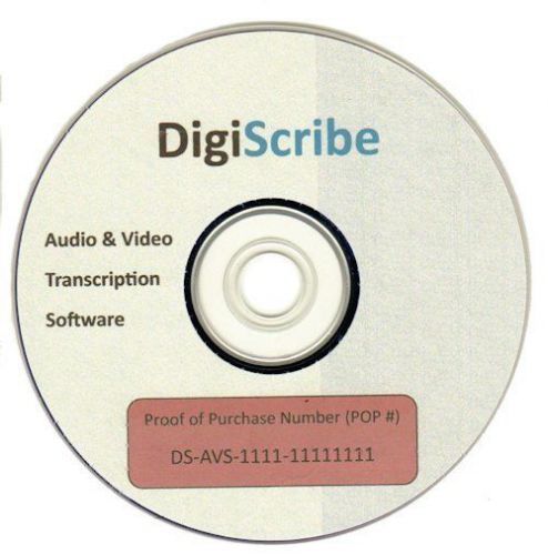 DigiScribe PC Transcription Software (# 495)