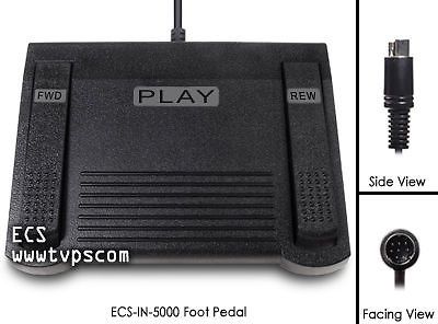 ECS IN-5000 IN5000 Foot Pedal for Handsfree Olympus