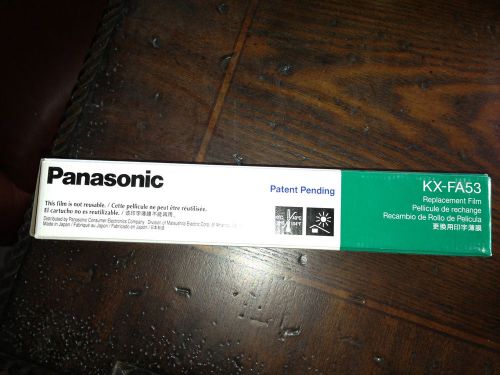Genuine Panasonic KX-FA53 Replacement Fax Film Single Roll