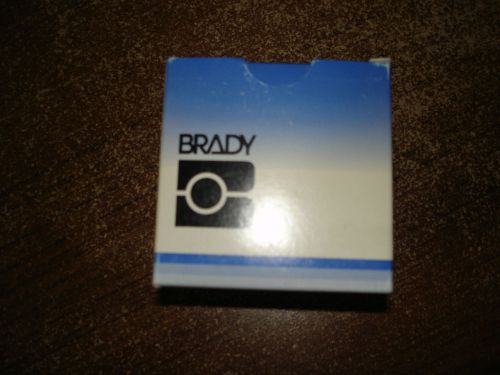 Brady ptl-30-427-bl, 3/4 in. w, 1-1/2 in. l, vinyl - label new for sale