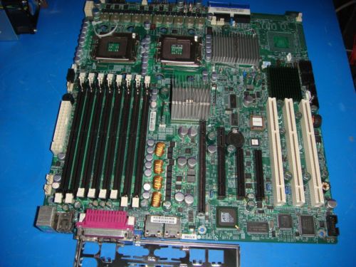 Super Micro Server Motherboard Blackford Dual Slot X7DBE PCI-E Socket LGA  *M703