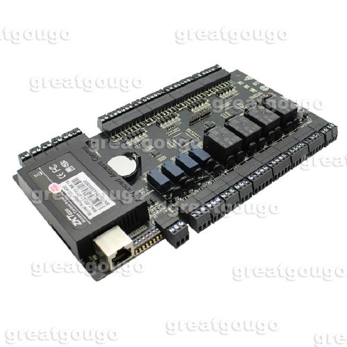 4 Door 4 Readers TCP/IP &amp;RS485 Access Control Panel Board T&amp;A ZK Software C3-400