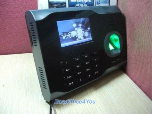 Wireless Biometric Fingerprint Time Attendance Time Clock+ WIFI +TCP/IP +USB