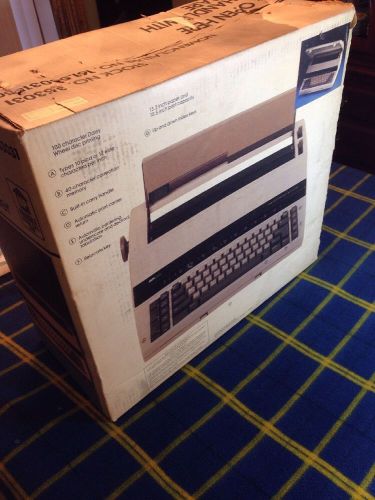 Sears Electric Scholar Typewriter New In Box