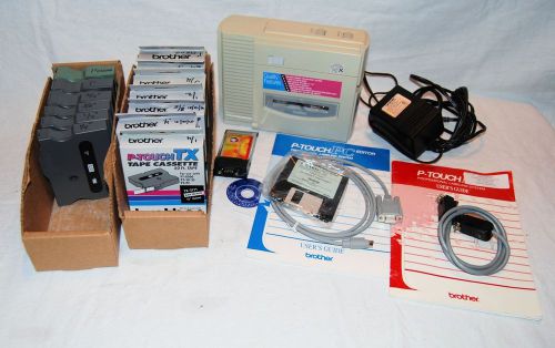 Great Brother P-Touch PC label printer and tapes