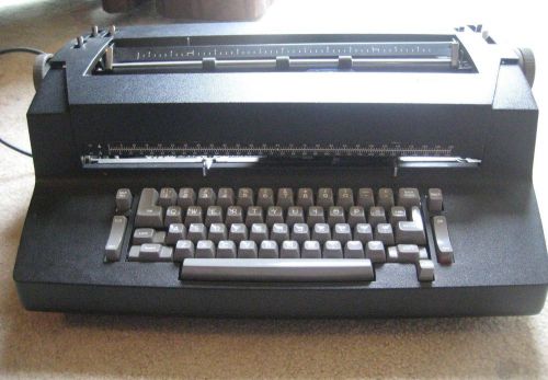 IBM Correcting Selectric II Typewriter , Black w/Manual
