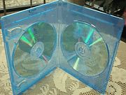 100 NEW HIGH QUALITY BLU RAY DOUBLE DVD CASE BL28