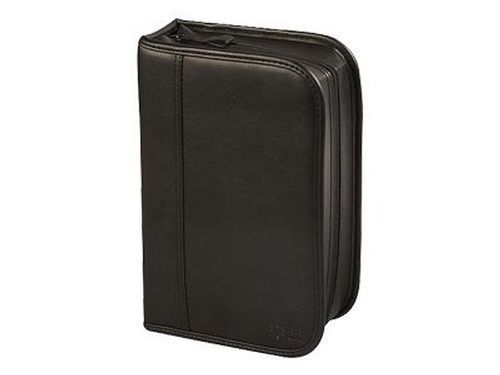 Case logic ksw 92 - wallet for cd/dvd discs - 92 discs - koskin - b ksw-92 black for sale