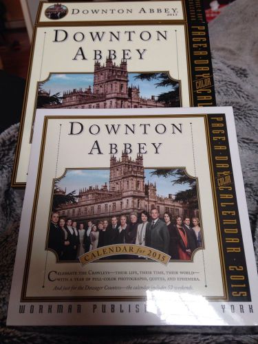 NEW Downton Abbey 2015 Calendar Page A Day