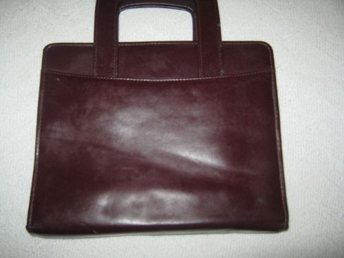 LEATHER FRANKLIN COVEY LARGE CLASSIC  BINDER wZIPPER