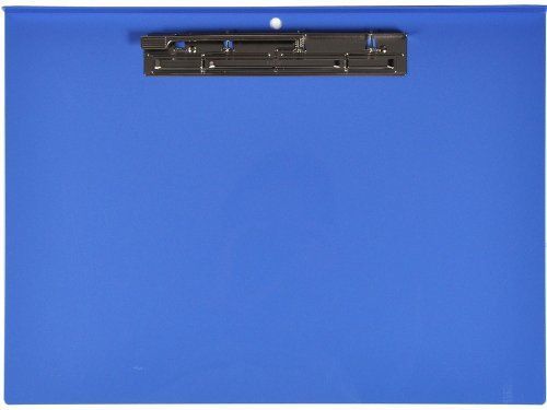 Lion computer printout clipboard - 12.75&#034; x 17.75&#034; - clamp - blue (cb290hbl) for sale