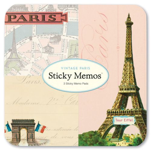 Cavallini &amp; Co. Vintage Paris Sticky Memos