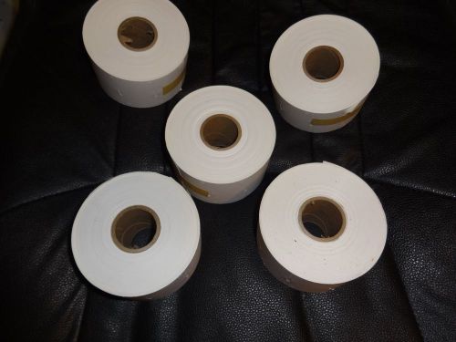 5 rolls 2.25x1.25 direct thermal barcode label zebra lp2442 tlp2844 zp450 gx420d for sale
