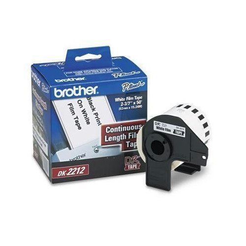 Brother international dk-2212 continuous length film label roll (2-3/7&#034; for sale