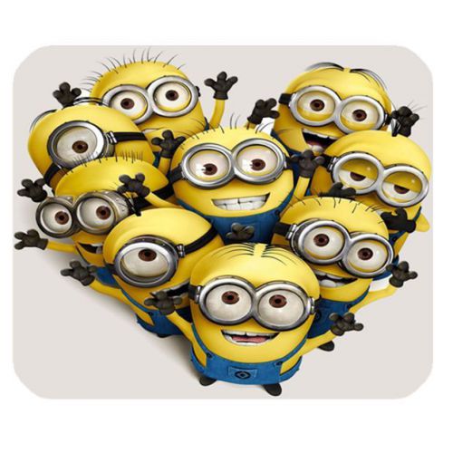 New Minion Despicable Me Mouse Pad Backed With Rubber Anti Slip for Gaming
