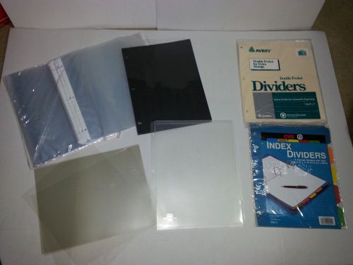 Dividers and Lamination for papers etc.