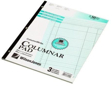 Umnwrite umnar pad 11 x 8.5 size ruled both sides alike lines wg7203a for sale