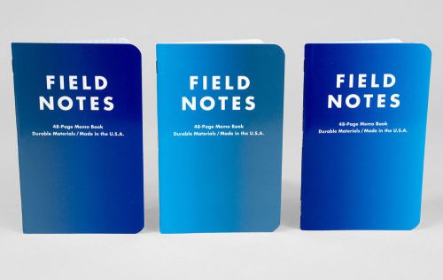 Field notes brand cold horizon edition - pack of three - factory sealed for sale