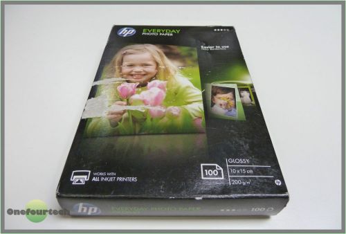 Hp 100x150mm Everyday Glossy Photo Paper (Pack of 100)
