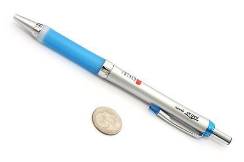 Uni Alpha Gel Slim Ballpoint Pen 0.7 mm Royal Blue