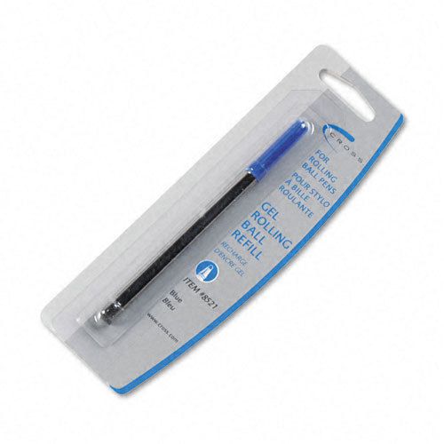 Cross 8521 - Refills for Selectip Gel Roller Ball Pen, Medium, Blue Ink