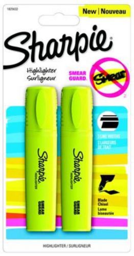 Sanford Sharpie Blade Highlighter Yellow 2 Count
