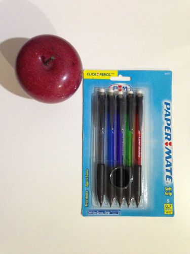 Paper Mate® Write Bros. Soft Grip 0.7 mm mechanical pencils #2   5pc/pk
