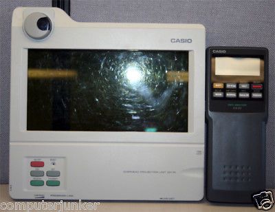 Casio oh-10 overhead projection unit w/ ea-100 analyzer for sale