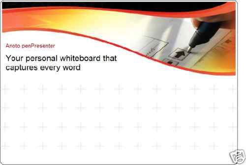 Anoto penpresenter - no need for a digital whiteboard for sale