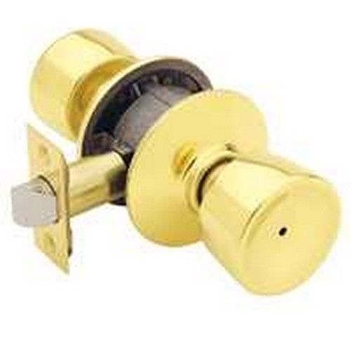 Nib 20/pack schlage lock f - bell&#039;&#039; f40bel605 bell privacy knob bright brass for sale