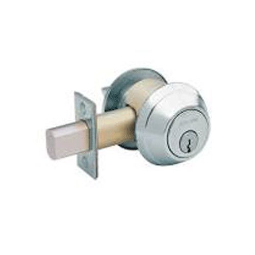 Schlage b664pd 626 single cylinder deadbolt lock for sale