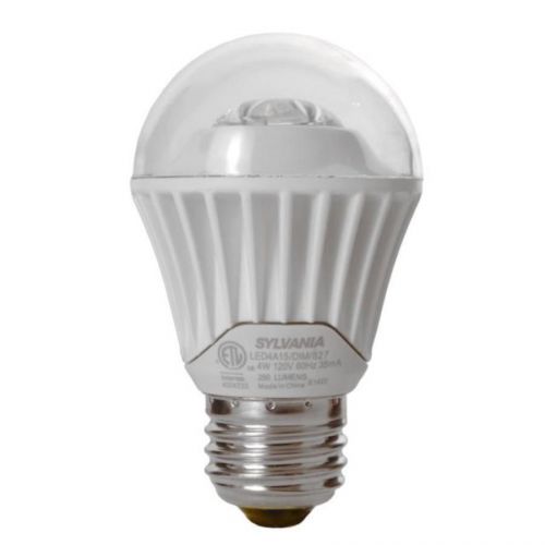 newSYLVANIA 4-Watt (25W Equivalent) A15 Medium Base Dimmable Soft White LED Bulb