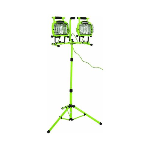 Industrial 1400watt twin-head adjustable telescoping tripod stand halogen garage for sale