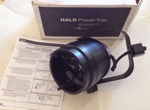 Halo Power-Trac L3751-MBX Low Voltage Alto Lampholder Track Light Magnetic  NEW