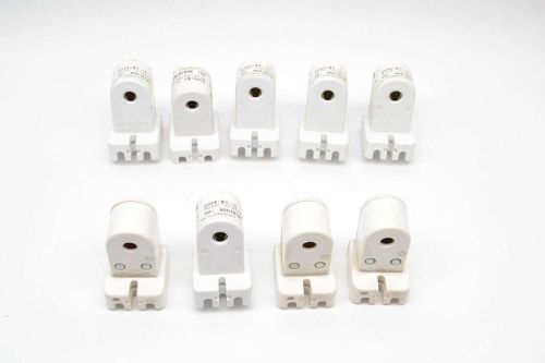 Lot 9 leviton assorted 467 468 fluorescent lamp holder fixture 660w b442864 for sale