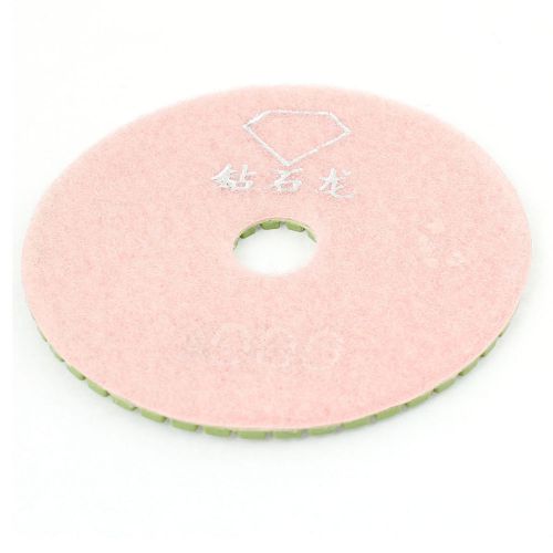 Replacing 10cm dia 3.5mm thickness 2000 grit marble diamond polishing pad green for sale