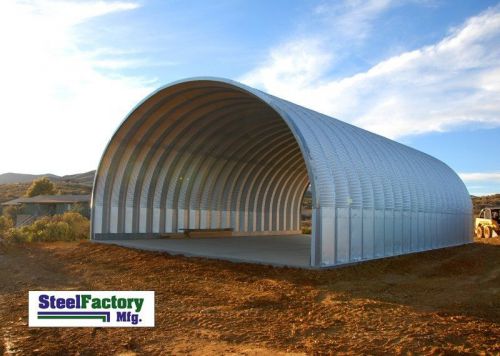 Steel Factory Mfg S40x80x16 Prefab Metal Arch Storage Building Garage Barn Kit