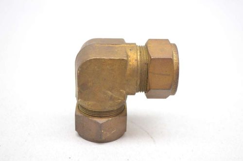 Swagelok b-1410-9 brass 7/8in tube 90 deg elbow union fitting d431229 for sale