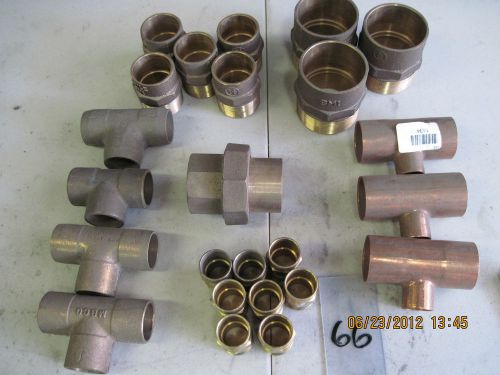 24) new! misc bronze adapters for sale