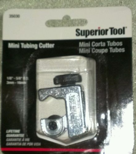Superior Tool Mini Tubing Cutter  1/8 – 5/8”