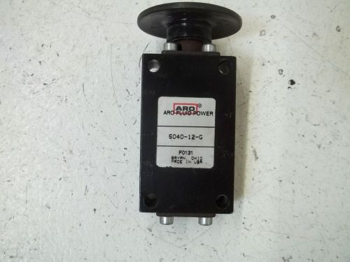 Aro 5040-12-g manual air control valve *used* for sale