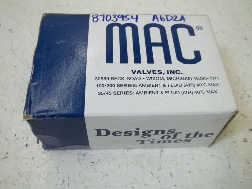 MAC 225B-116AA SOLENOID VALVE *NEW IN A BOX*