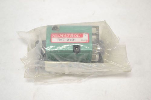 New numatrol ra7-0101 valve with base 1/8 in npt pneumatic relay b247765 for sale