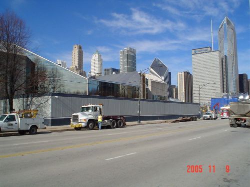 52x174 ten section modular office building complex - chicago for sale