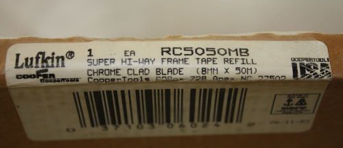 Lufkin, Super Hi-Way Tape Refill, 50m Chrome Clad Blade, (RC5050MB)   [285]